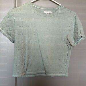 Green baby tee